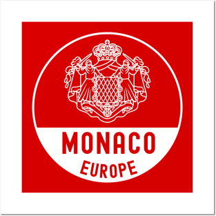 Monaco Posters and Art